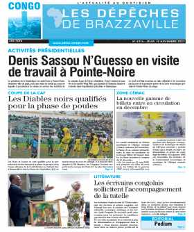 Cover Les Dépêches de Brazzaville - 4376 