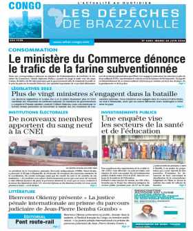 Cover Les Dépêches de Brazzaville - 4280 