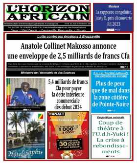 Cover L'horizon Africain - 230 