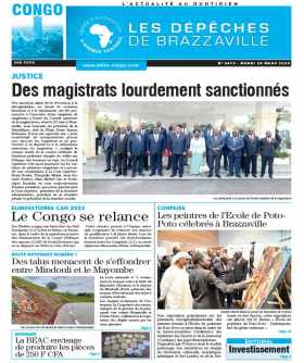 Cover Les Dépêches de Brazzaville - 4473 