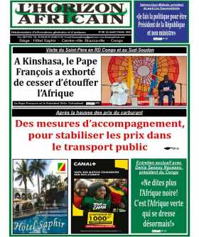 Cover L'horizon Africain - 186 