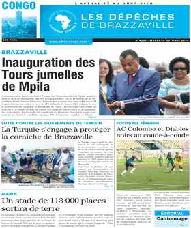 Cover Les Dépêches de Brazzaville - 4620 