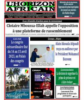 Cover L'horizon Africain - 195 