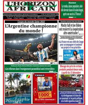 Cover L'horizon Africain - 180 