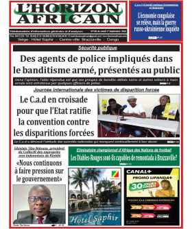 Cover L'horizon Africain - 166 