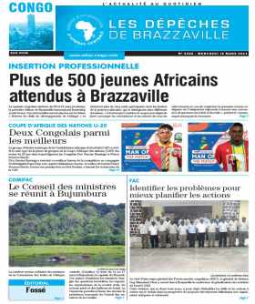 Cover Les Dépêches de Brazzaville - 4464 