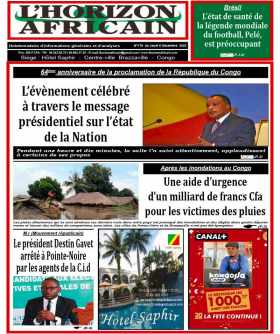 Cover L'horizon Africain - 178 
