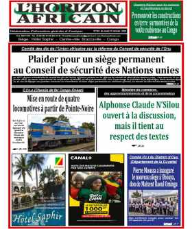 Cover L'horizon Africain - 184 