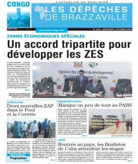 Cover Les Dépêches de Brazzaville - 4351 