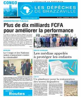 Cover Les Dépêches de Brazzaville - 4251 