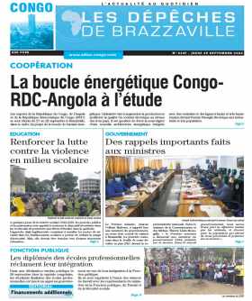 Cover Les Dépêches de Brazzaville - 4347 