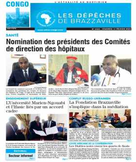 Cover Les Dépêches de Brazzaville - 4446 