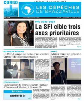 Cover Les Dépêches de Brazzaville - 4451 