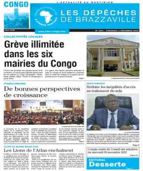 Cover Les Dépêches de Brazzaville - 4391 