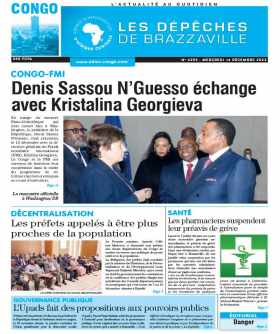 Cover Les Dépêches de Brazzaville - 4399 