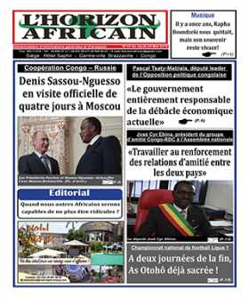 Cover L'horizon Africain - 10 