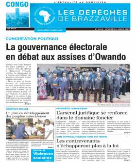 Cover Les Dépêches de Brazzaville - 4202 