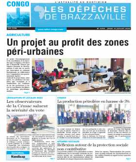 Cover Les Dépêches de Brazzaville - 4292 
