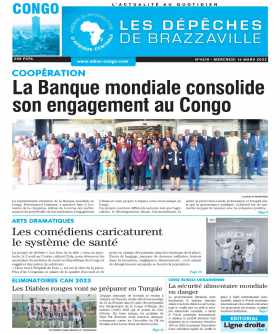Cover Les Dépêches de Brazzaville - 4210 