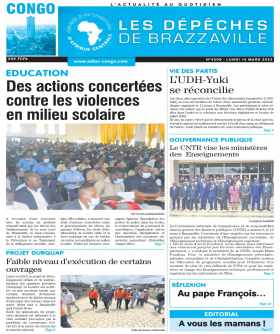 Cover Les Dépêches de Brazzaville - 4208 