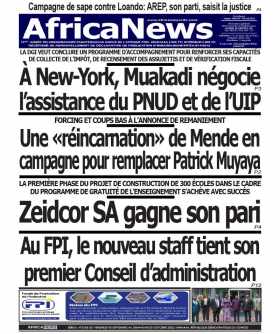 Cover Africa News RDC - 2155 
