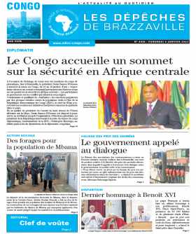 Cover Les Dépêches de Brazzaville - 4416 