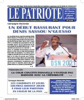 Cover Le Patriote - 617 