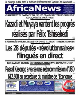 Cover Africa News RDC - 2164 