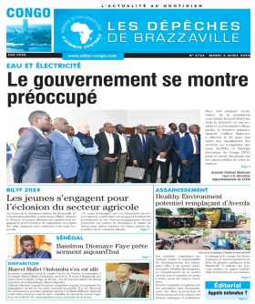 Cover Les Dépêches de Brazzaville - 4724 