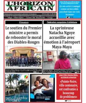 Cover L'horizon Africain - 155 