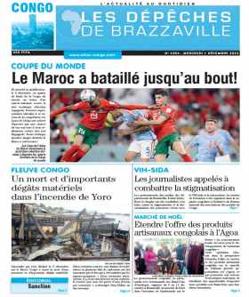 Cover Les Dépêches de Brazzaville - 4394 