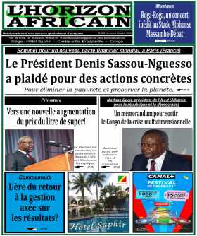 Cover L'horizon Africain - 206 