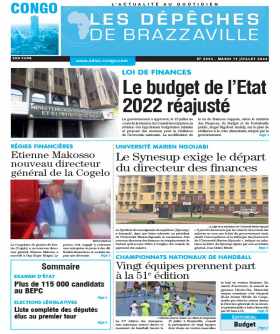 Cover Les Dépêches de Brazzaville - 4293 