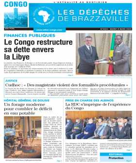 Cover Les Dépêches de Brazzaville - 4204 