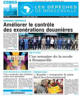 Cover Les Dépêches de Brazzaville - 4458 