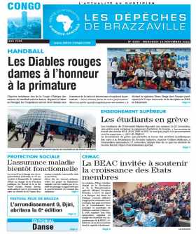 Cover Les Dépêches de Brazzaville - 4385 
