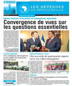 Cover Les Dépêches de Brazzaville - 4457 