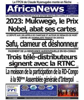 Cover Africa News RDC - 2165 
