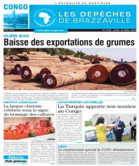 Cover Les Dépêches de Brazzaville - 4736 