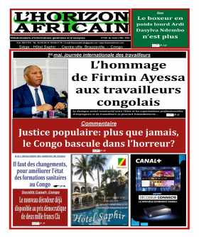 Cover L'horizon Africain - 249 