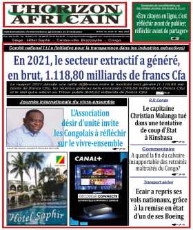 Cover L'horizon Africain - 252 