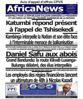 Cover Africa News RDC - 2172 