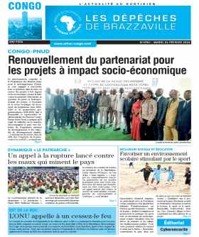 Cover Les Dépêches de Brazzaville - 4957 