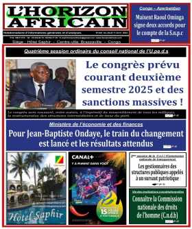 Cover L'horizon Africain - 246 