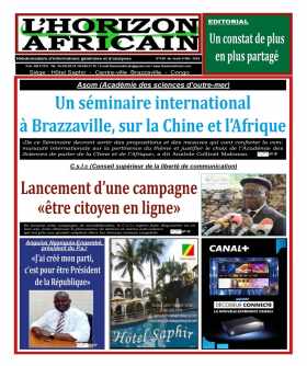 Cover L'horizon Africain - 250 