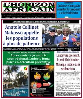 Cover L'horizon Africain - 245 