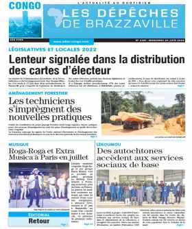 Cover Les Dépêches de Brazzaville - 4281 
